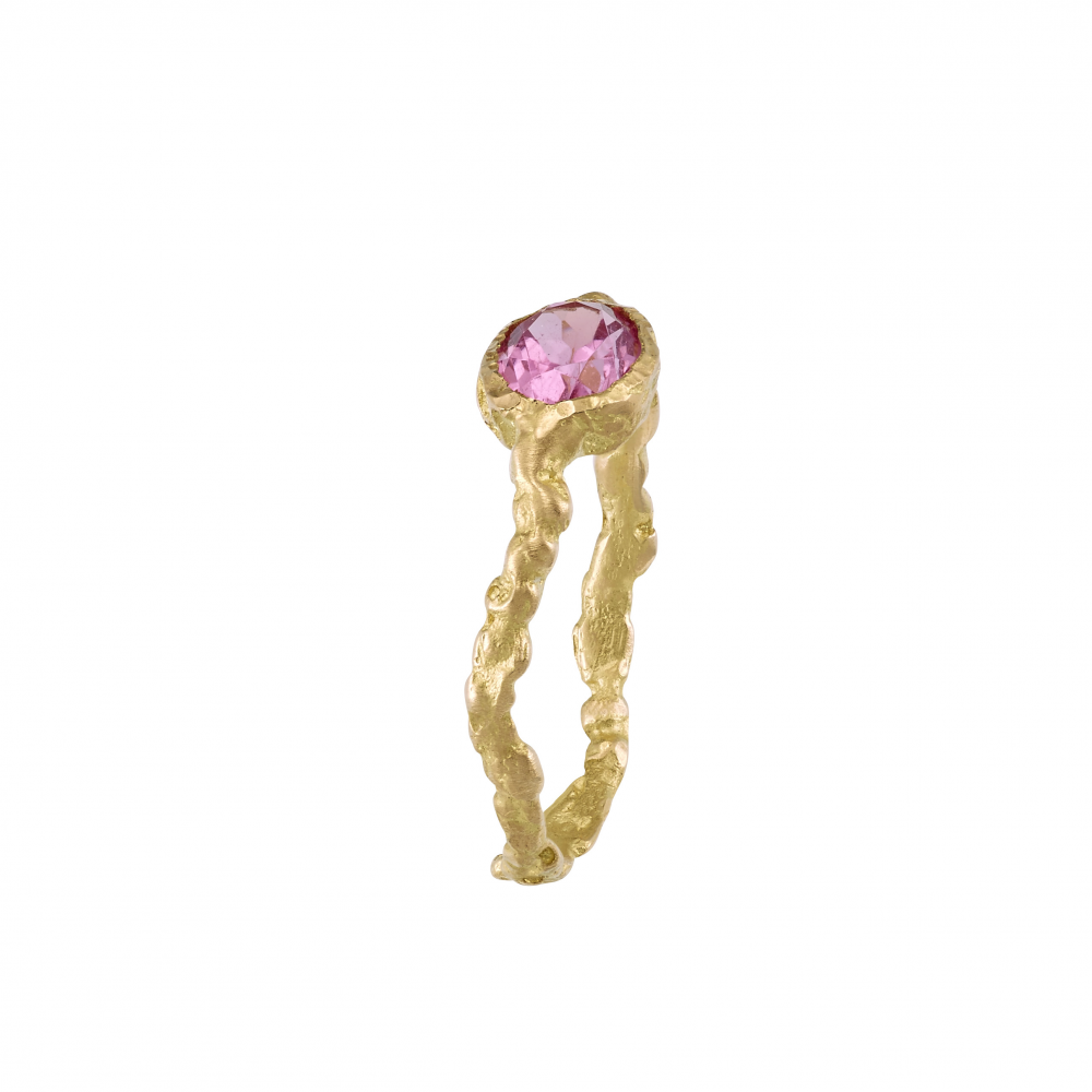 Bague Nuage rose