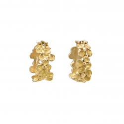 Anais Rheiner boucles d'oreilles Bouquets fleuris