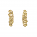 Boucles d'oreilles Feuillage d'or