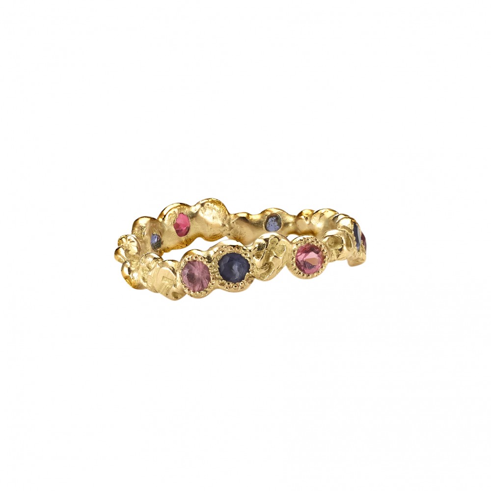 Anais Rheiner rings, engagement rings, gold, precious stones, pearls