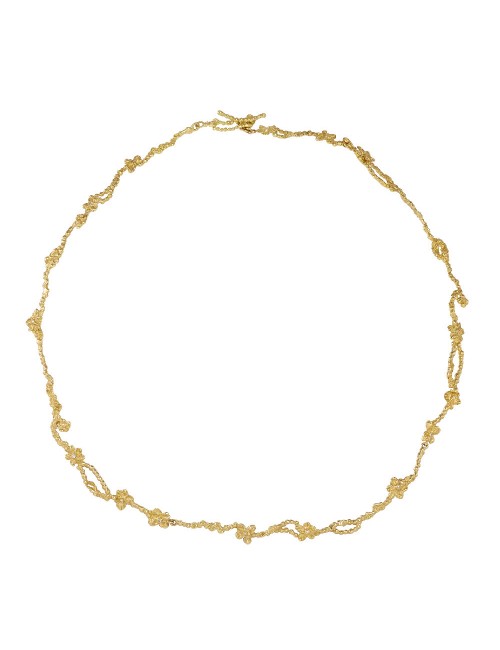 Anais Rheiner 18 carat yellow gold necklace